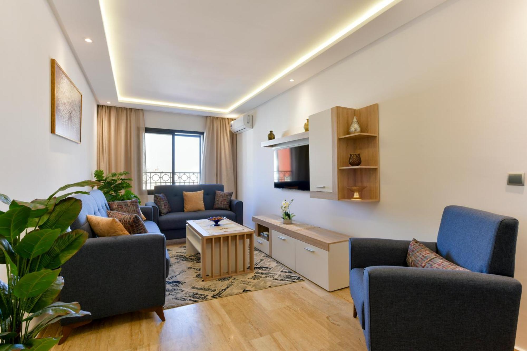 Appartement Charmant & Cozy - Centre Ville De Рабат Экстерьер фото